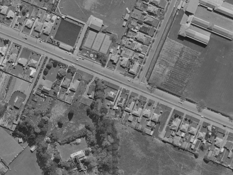 65 Yaldhurst Road from the air, 1970-1974