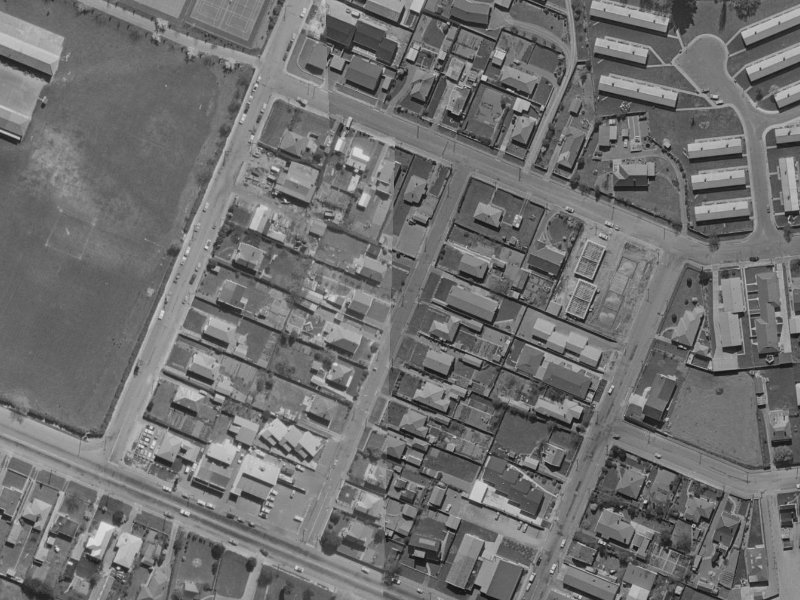17 Angela Street from the air, 1970-1974