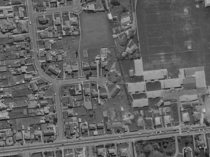 18 Karamu Street from the air, 1970-1974