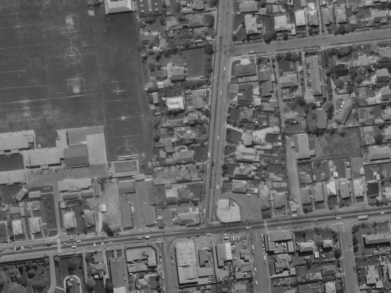 7 Clyde Road from the air, 1970-1974