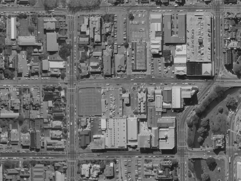 60 Gloucester Street from the air, 1970-1974