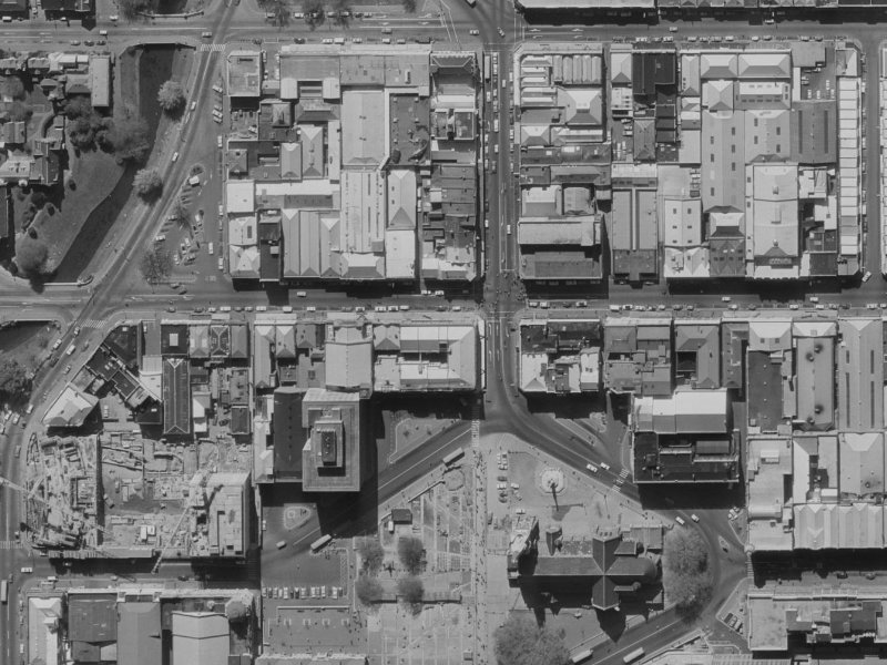 122 Gloucester Street from the air, 1970-1974