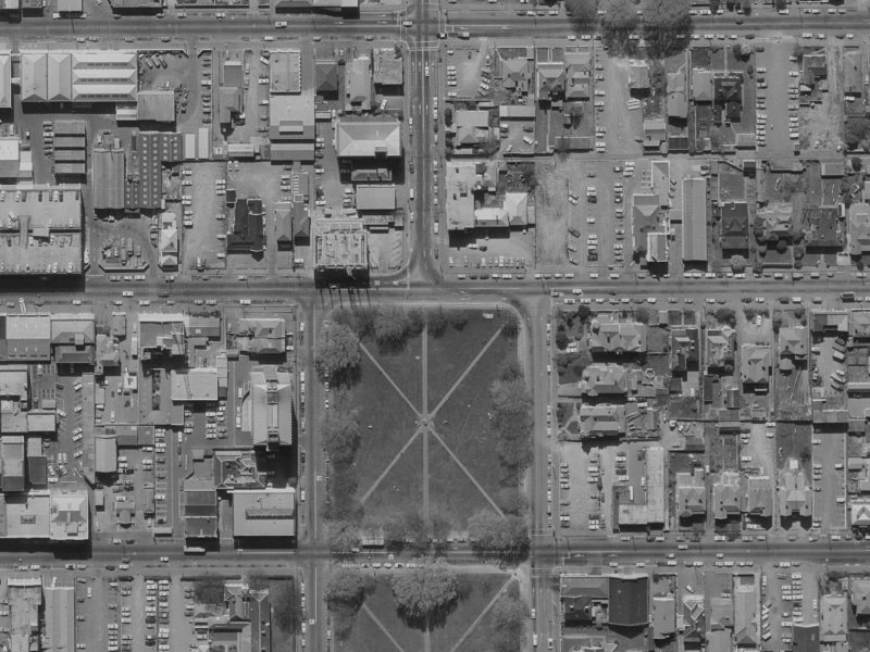 Madras Street from the air, 1970-1974
