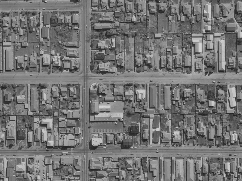 448 Gloucester Street from the air, 1970-1974