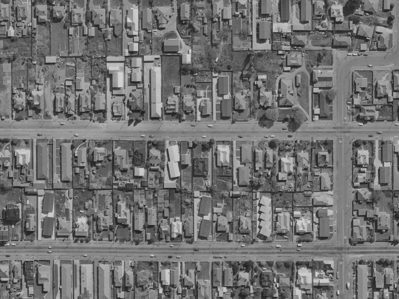 488 Gloucester Street from the air, 1970-1974