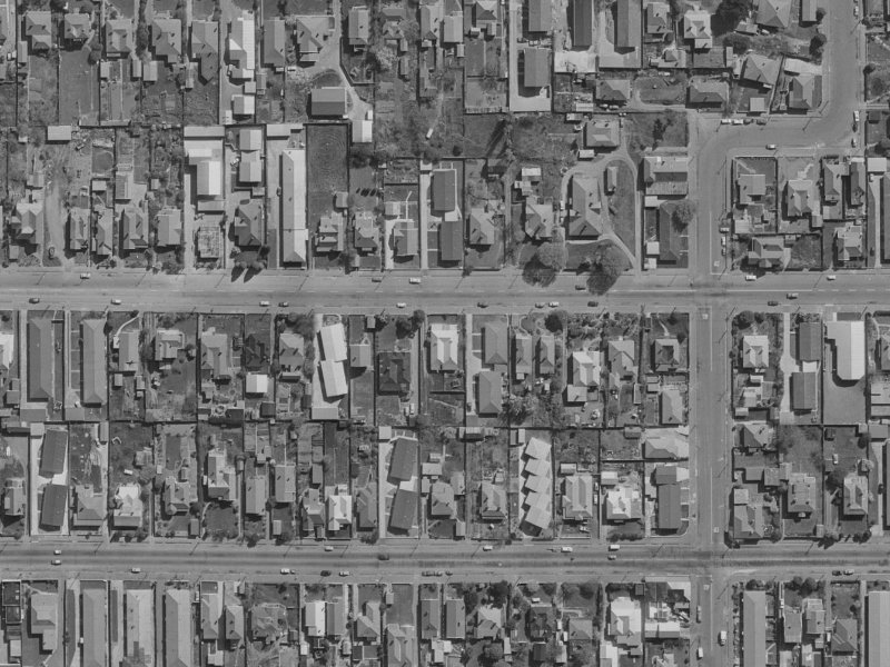 492 Gloucester Street from the air, 1970-1974