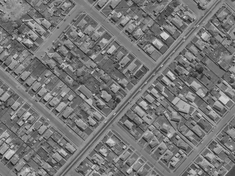 83 Buckleys Road from the air, 1970-1974