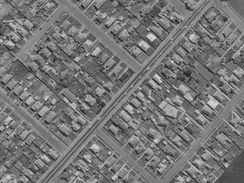 89A Buckleys Road from the air, 1970-1974