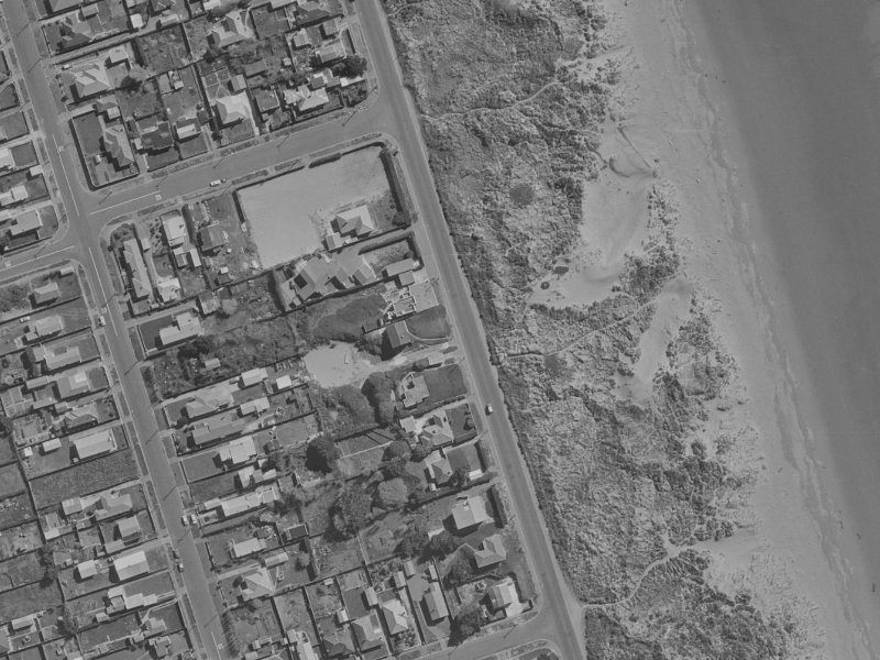 457 Marine Parade from the air, 1970-1974
