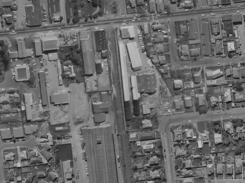 75C Brockworth Place from the air, 1970-1974