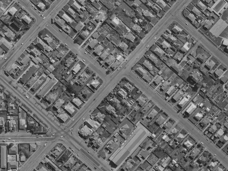 588 Worcester Street from the air, 1970-1974