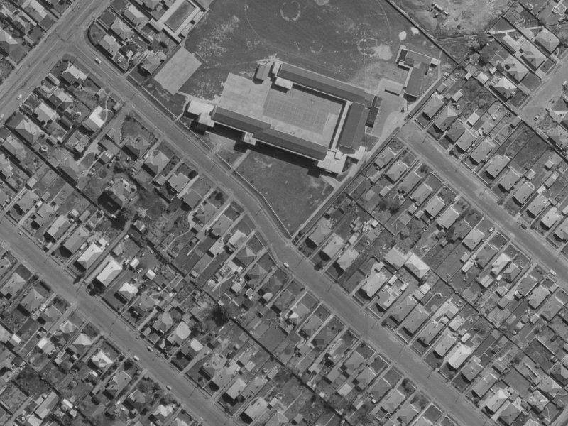 37 McLean Street from the air, 1970-1974