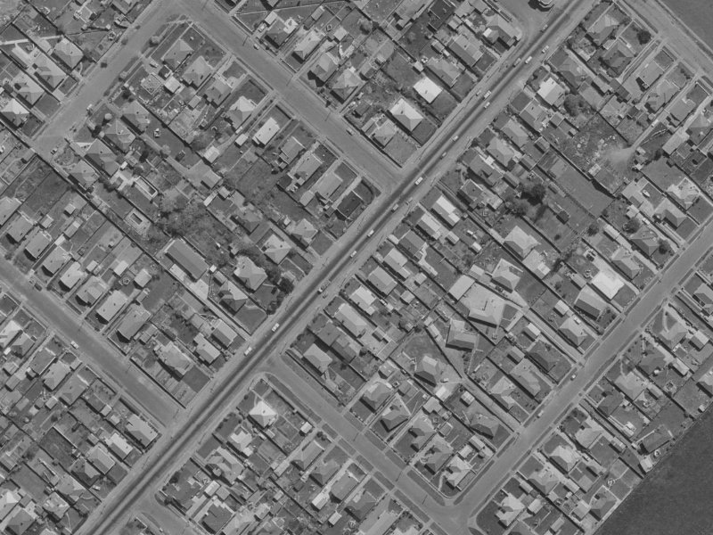 64 Buckleys Road from the air, 1970-1974