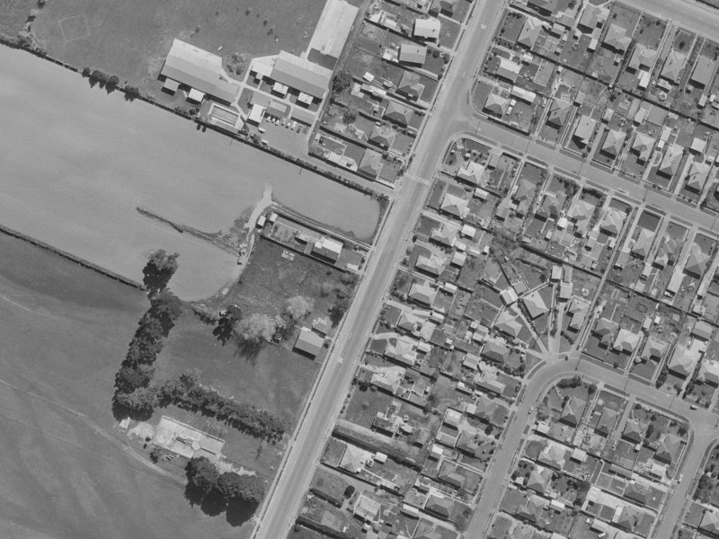 155 Gilberthorpes Road from the air, 1970-1974