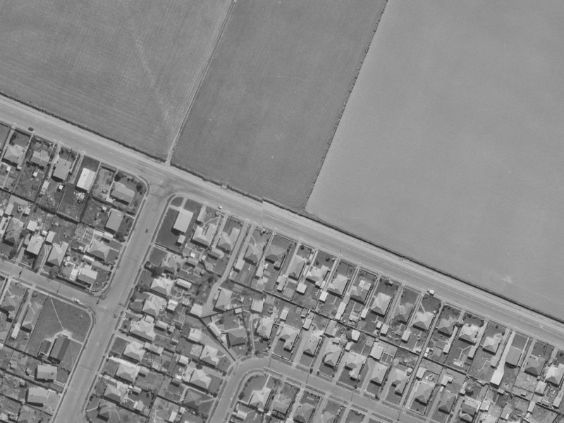 148 Buchanans Road from the air, 1970-1974