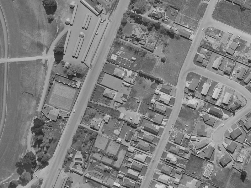 Shiloh Lane from the air, 1970-1974