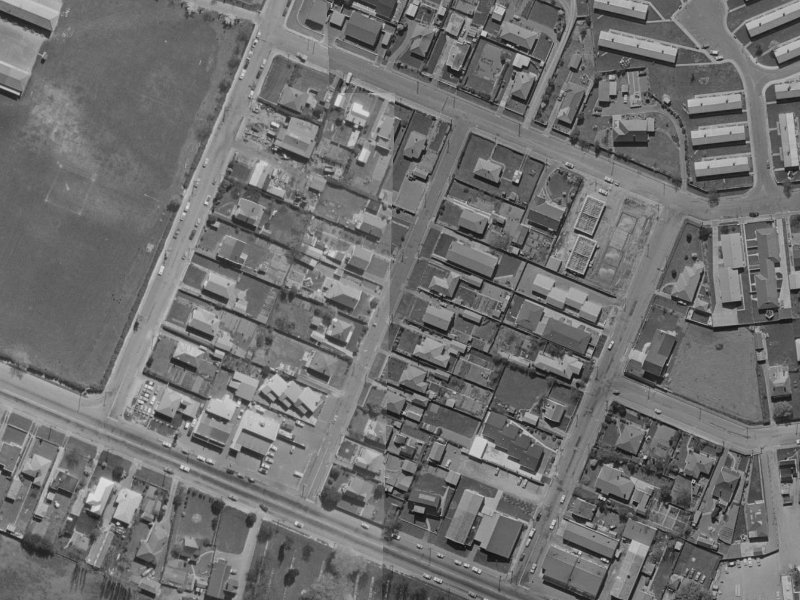14 Angela Street from the air, 1970-1974