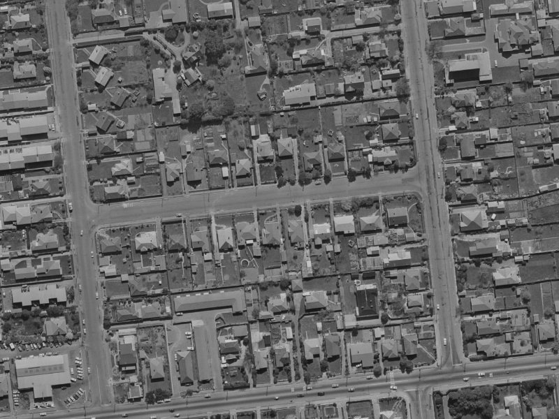 20 Rudleigh Avenue from the air, 1970-1974