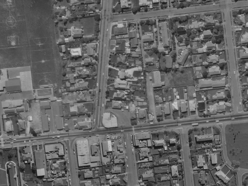 10 Clyde Road from the air, 1970-1974