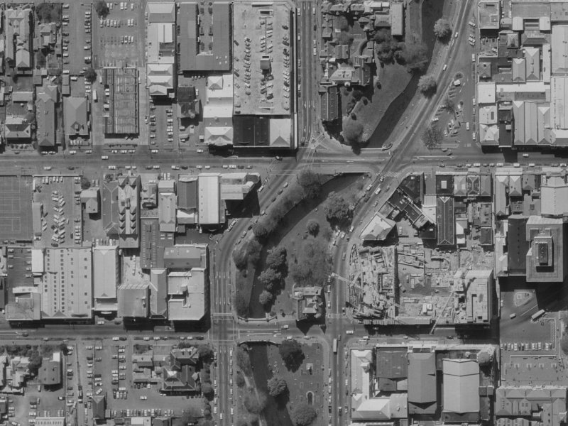 176 Cambridge Terrace from the air, 1970-1974