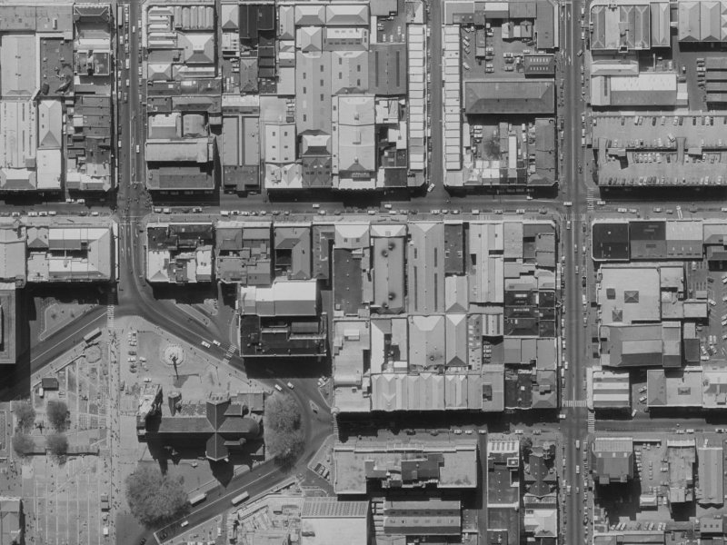 158 Gloucester Street from the air, 1970-1974