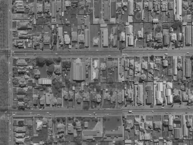 360 Gloucester Street from the air, 1970-1974