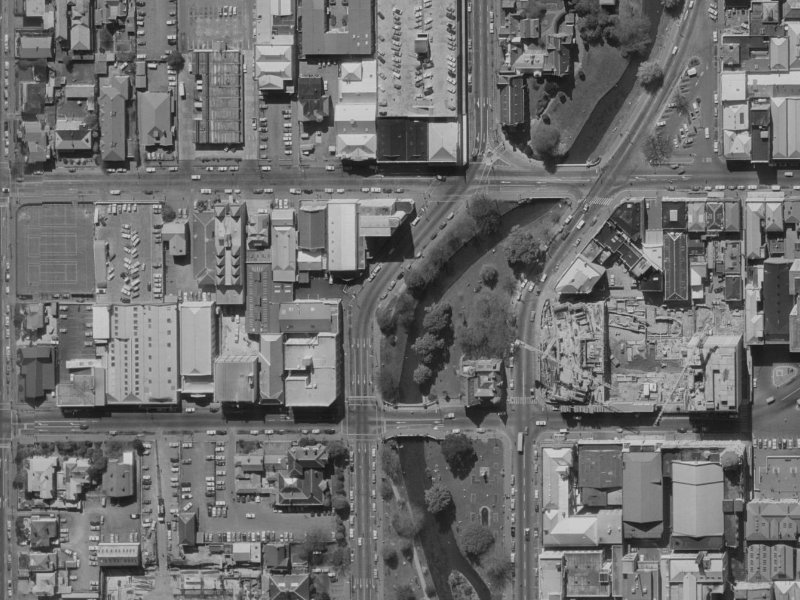 149 Cambridge Terrace from the air, 1970-1974