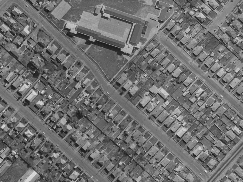 39 McLean Street from the air, 1970-1974