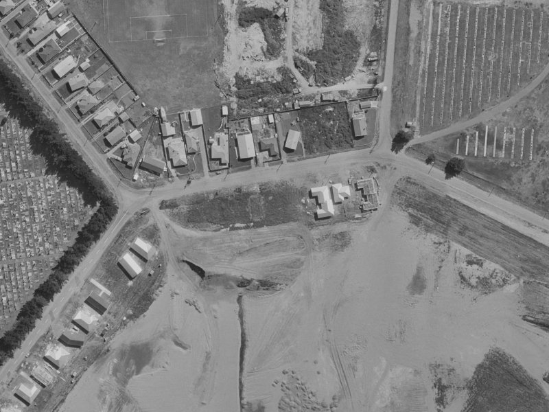 12 Ruru Road from the air, 1970-1974