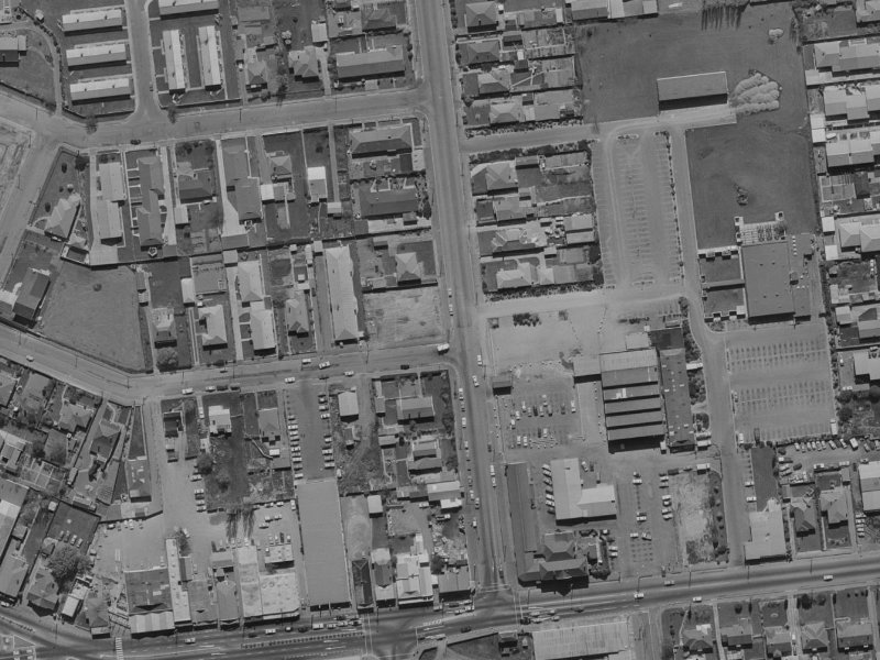 11B Waimairi Road from the air, 1970-1974