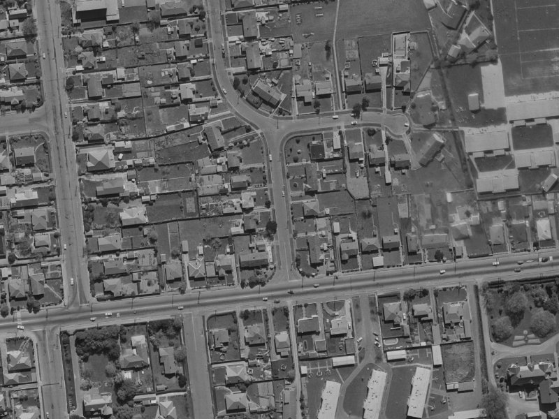 2E Balgay Street from the air, 1970-1974