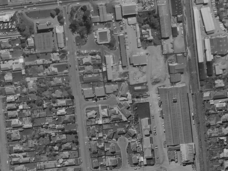 8A Kipax Place from the air, 1970-1974