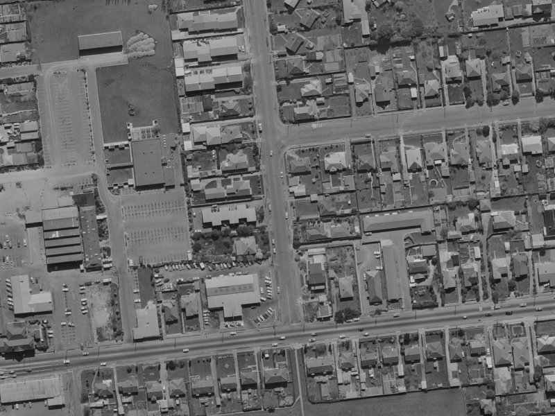 10 Newnham Terrace from the air, 1970-1974
