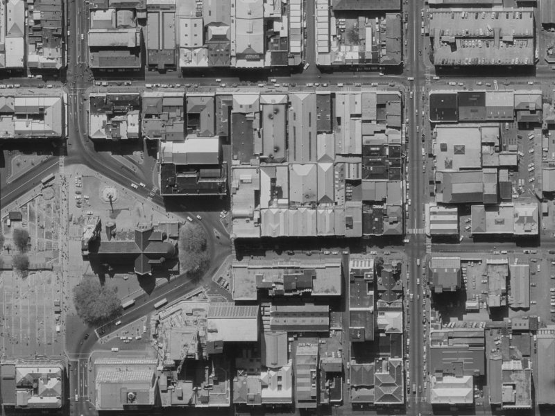 105 Worcester Street from the air, 1970-1974
