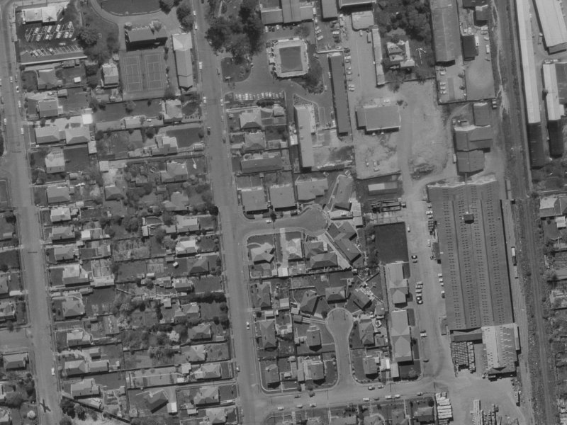 4 Kipax Place from the air, 1970-1974