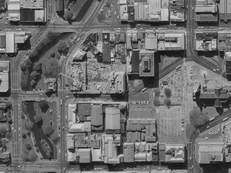 97 Worcester Street from the air, 1970-1974