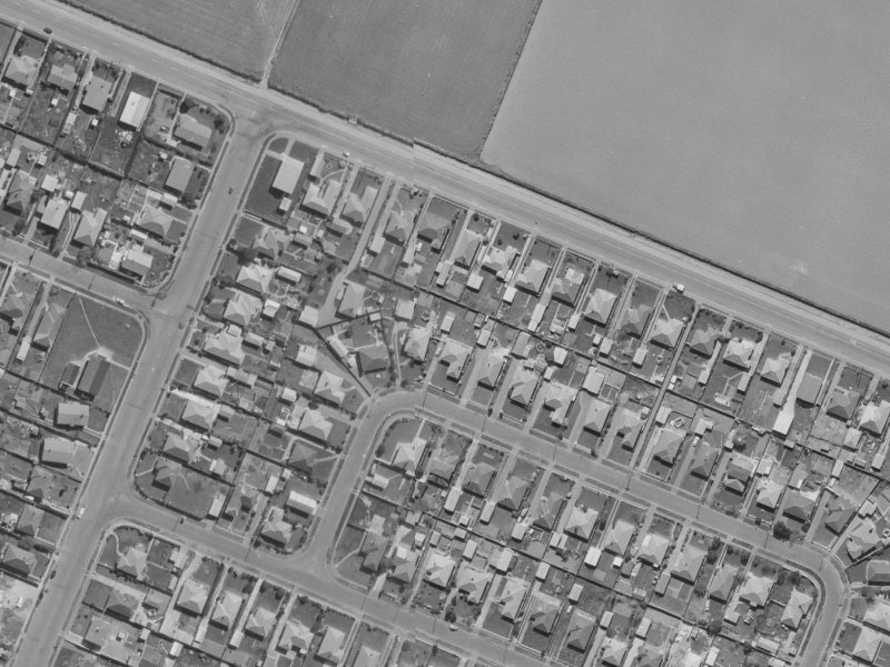 36 Ariki Place from the air, 1970-1974