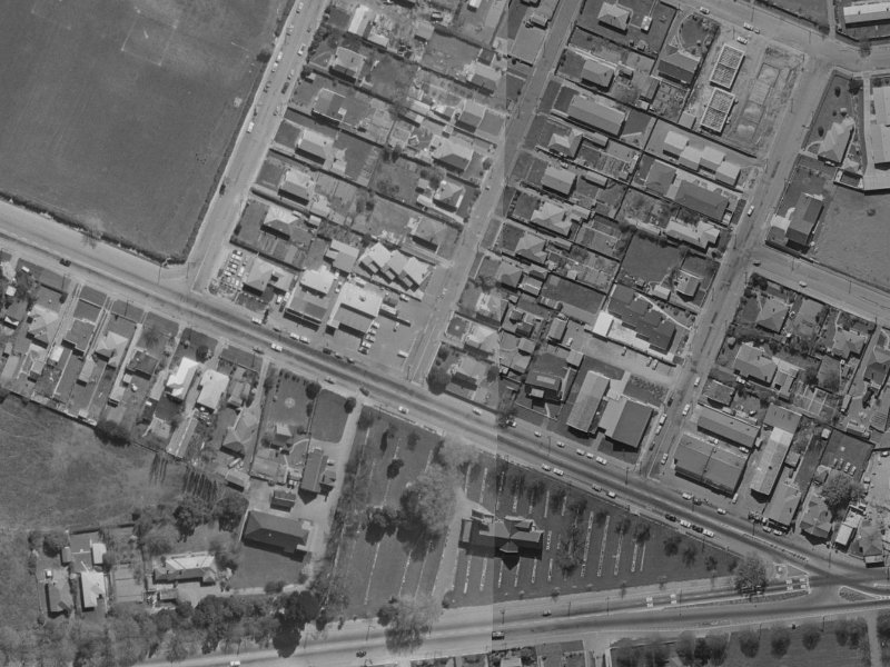 4 Angela Street from the air, 1970-1974