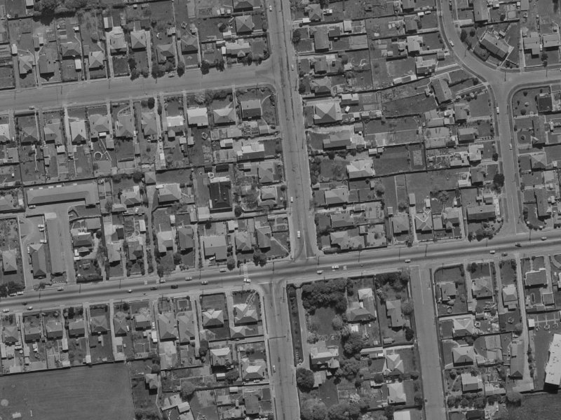 5 Ilam Road from the air, 1970-1974