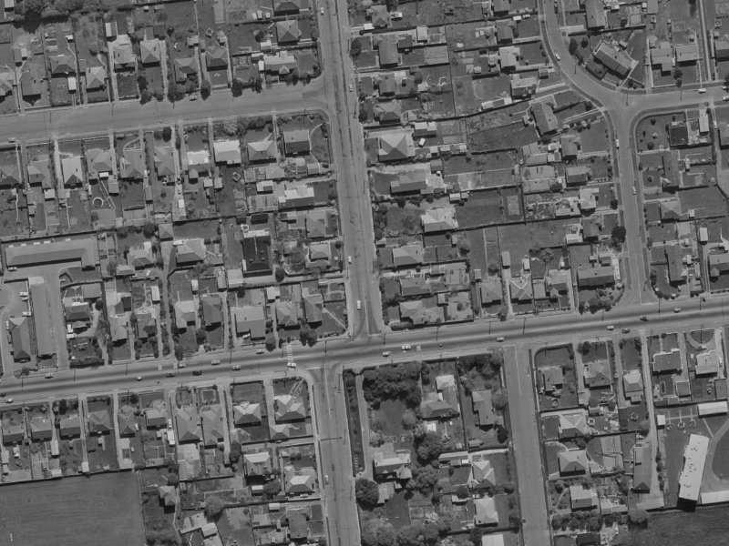 6A Ilam Road from the air, 1970-1974