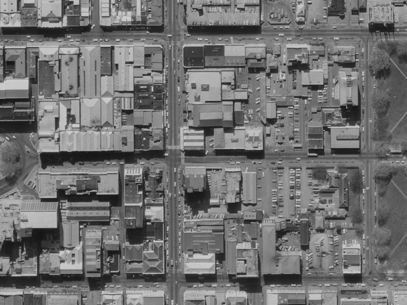 139 Worcester Street from the air, 1970-1974