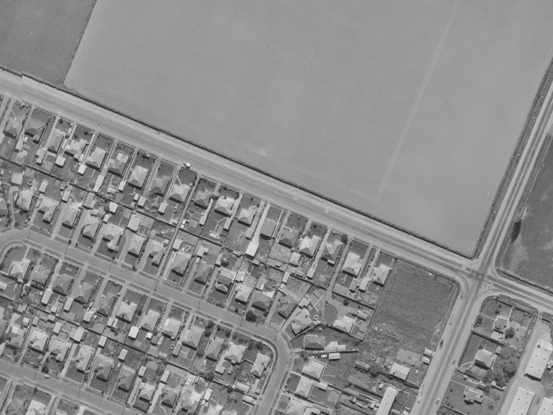 141 Buchanans Road from the air, 1970-1974