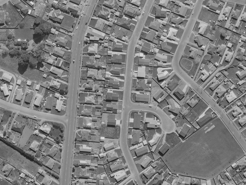 65 Gladson Avenue from the air, 1970-1974