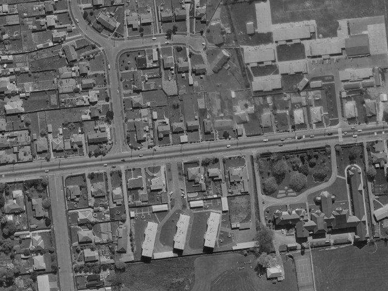 278 Riccarton Road from the air, 1970-1974
