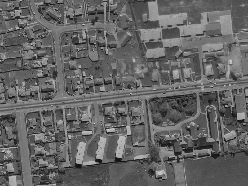 276A Riccarton Road from the air, 1970-1974