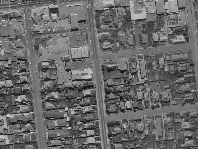 178 Clarence Street from the air, 1970-1974