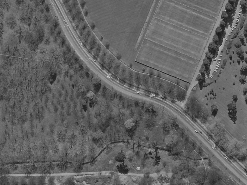 38 Riccarton Avenue from the air, 1970-1974