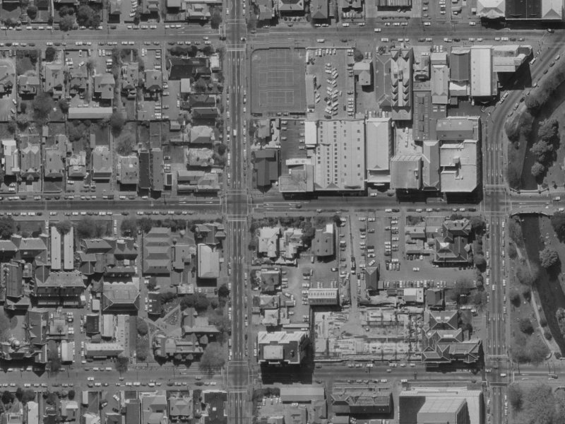 294A Montreal Street from the air, 1970-1974