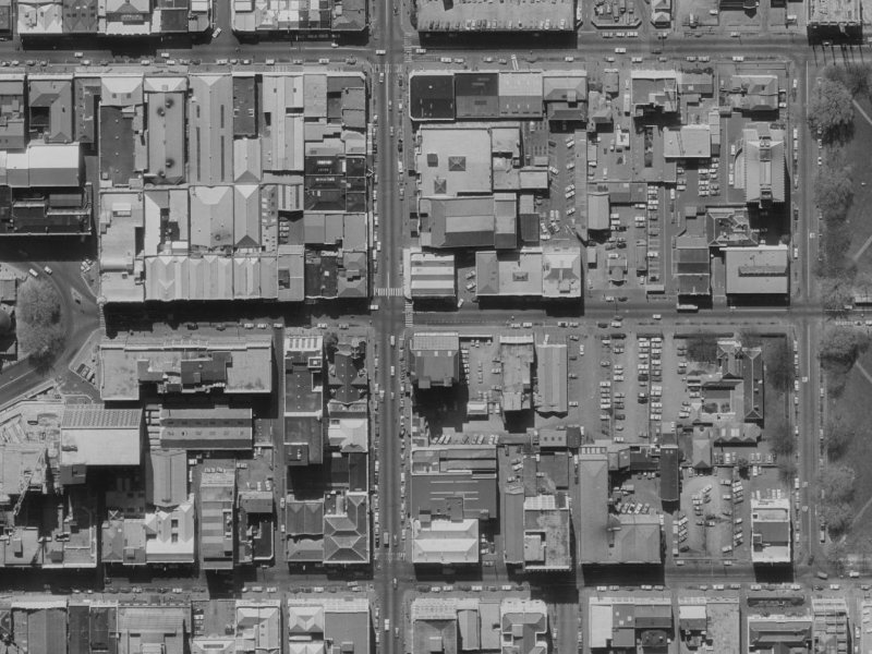 224 Manchester Street from the air, 1970-1974