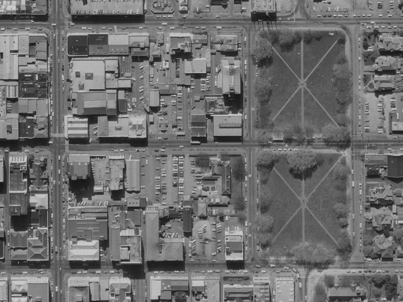 150 Worcester Street from the air, 1970-1974